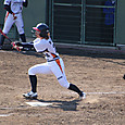 試合の勝利を決めたダメ押しホームランを放った#小島選手