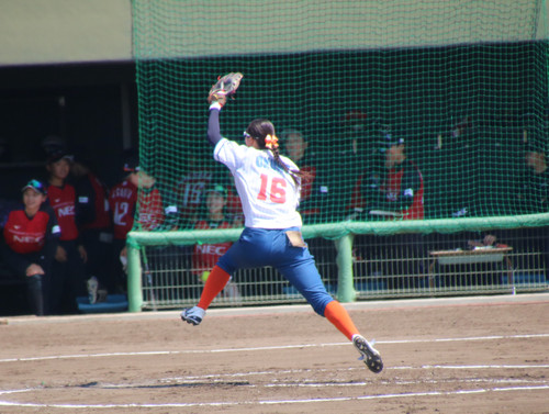 開幕投手はルーキーの#奥野でした