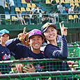 試合前は笑顔でパシャ！＃唐牛選手と＃保谷選手