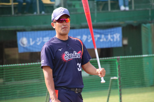 ＃村山監督のノックが始まるよ～