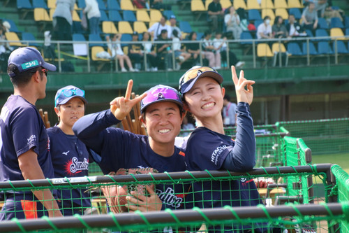 試合前は笑顔でパシャ！＃唐牛選手と＃保谷選手
