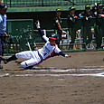 カッコよくホームイン＃保谷選手
