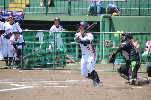 今シーズン初ホームラン＃杉本選手