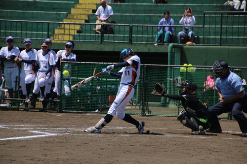 勝利確定のホームラン＃唐牛選手