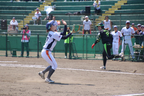 ピッチャーフライでゲームセット＃長谷川選手