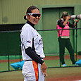 手でリズム取る＃奥野選手