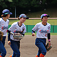 センタ前に落ちるボールを飛び込んでキャッチ＃唐牛選手