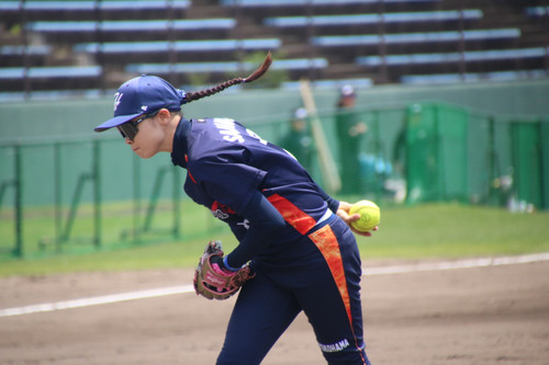 東海理化戦７回を投げ切った＃坂本選手
