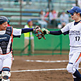 久々のバッテリ＃長谷川選手と＃女鹿田選手