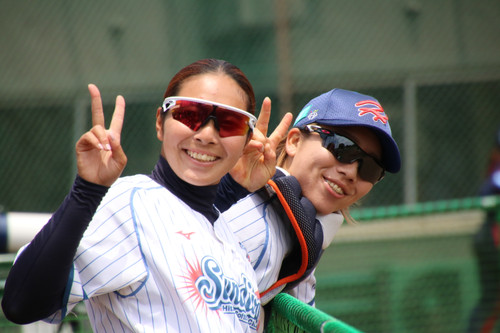 試合前のリラックス感は大事！＃奥野選手と＃小島選手