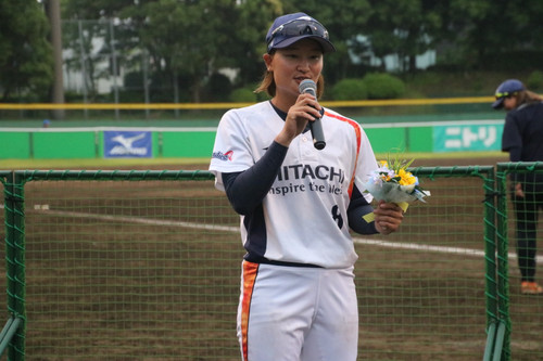 太陽誘電戦でＭＷＰに選ばれた＃藤森選手