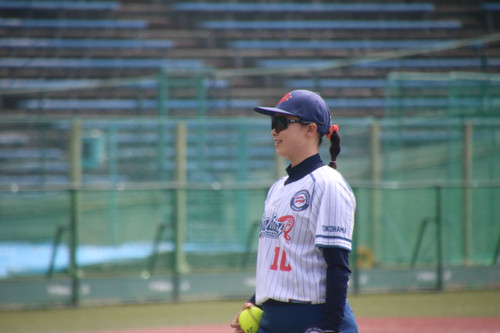 暑さに負けず笑有りですね＃坂本選手