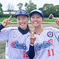 笑顔戻ってきましたね＃坂本選手と＃唐牛選手