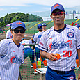 レアな一枚です村山監督と胡子コーチ