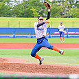 大きなフォームでビシュっとな＃奥野選手