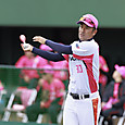 ピンクもお似合いです#村山監督