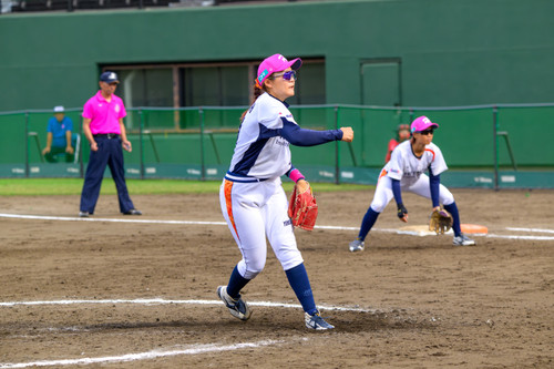 マウンドは楽しいなぁ