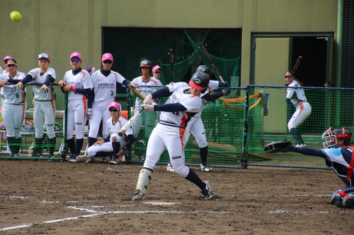 バッチリ！ホームランの角度ですね#山内選手