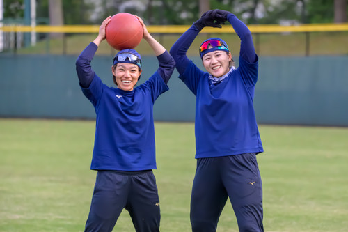 大きな団子二つ