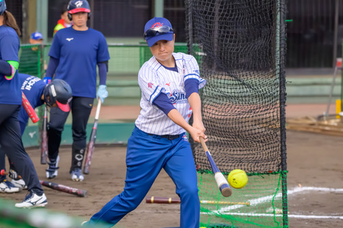 胡子コーチのノック