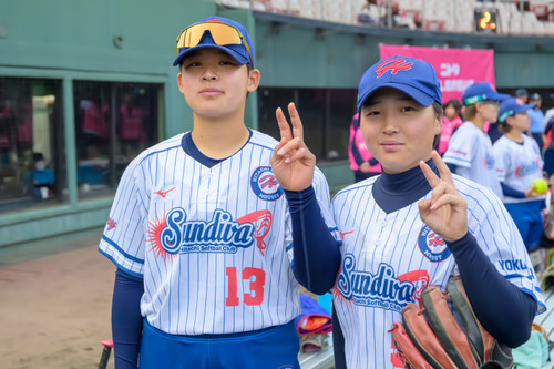 未だ表情が硬いけど期待してます＃小澤選手と＃船越選手