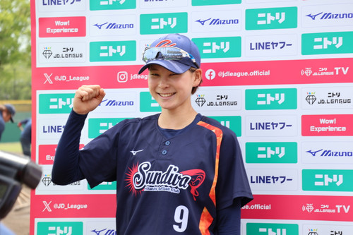 MWPに選ばれた＃杉浦選手です