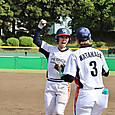 痛烈なヒット＃唐牛選手