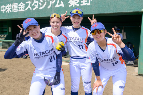 試合前の投手陣です