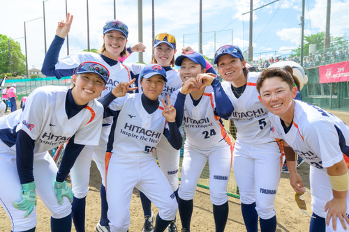 試合前の選手です
