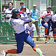 ＃ムリポラ選手レフト前ヒット