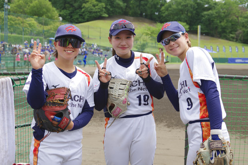 ＃女鹿田選手、加減選手、杉浦選手もピース