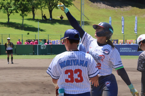＃ムリポラ選手ガッツポーズ