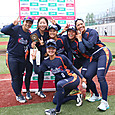 ＃小島選手と一緒にはいポーズ