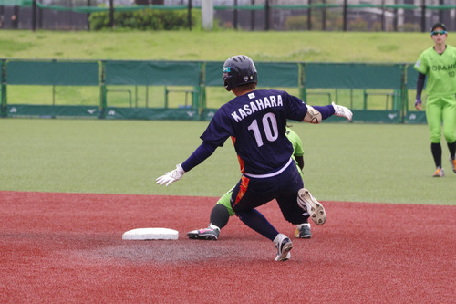 ＃笠原選手２塁を奪取