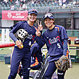＃藤森選手と杉本選手ピース！