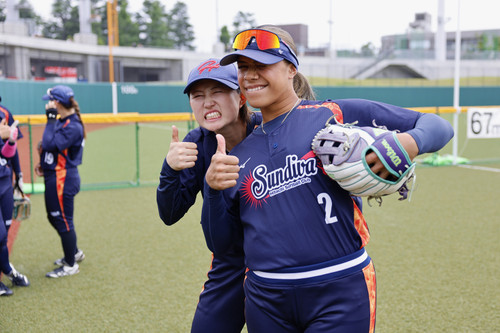 ＃ムリポラ選手と唐牛選手Goodポーズ
