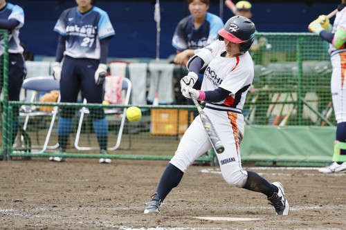 ＃保谷選手もドーンと一発さく越え