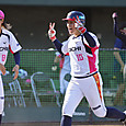#笠原選手自信がうれしい一撃ホームラン