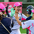 満塁ホームラン#藤森選手笑顔