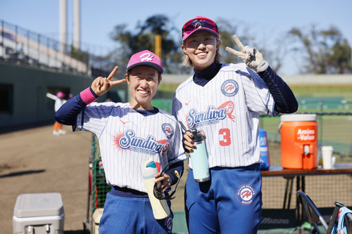#保谷選手と#渡部選手揃ってピース