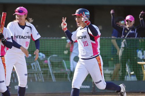 #笠原選手自信がうれしい一撃ホームラン