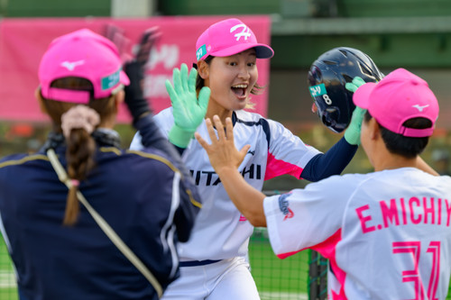 満塁ホームラン#藤森選手笑顔